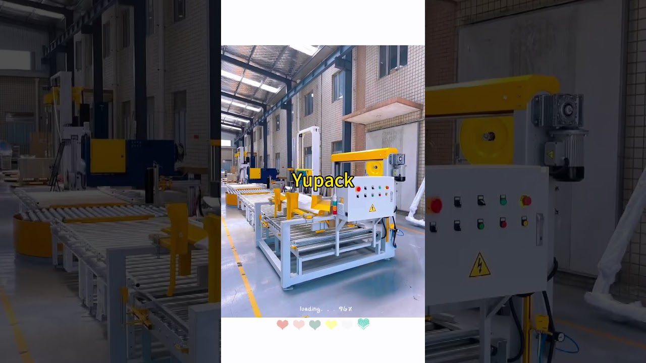 Innovative Automated Packaging System Advanced Palletizing Strapping