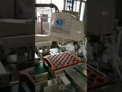 Automated cartoner for toothpick and alcohol packaging. Automated cartoner for toothpick and alcohol packaging.