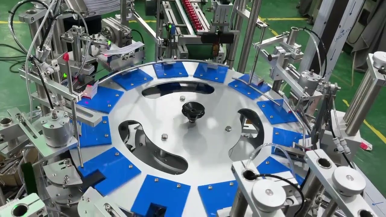 Automated cartoning machine for backyard and masks, capable of packing 100 boxes. Optimized for efficient packaging. Automated cartoning machine for backyard and masks, capable of packing 100 boxes. Optimized for efficient packaging.