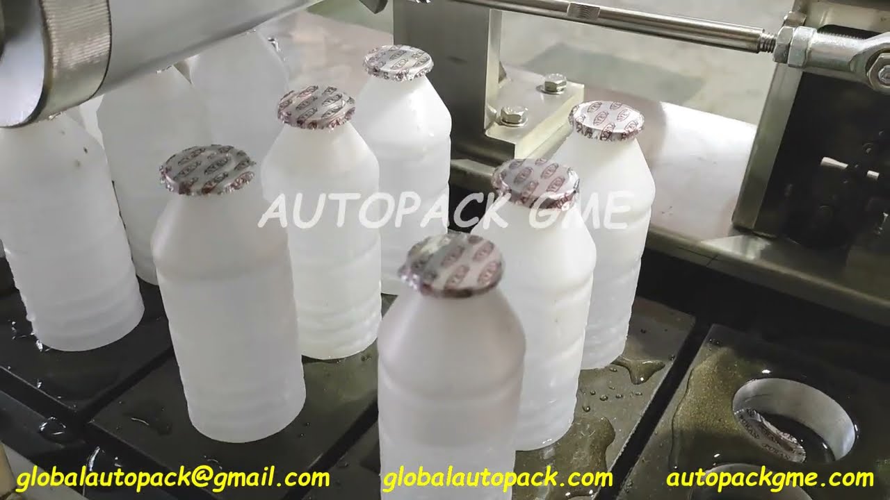 Automatic Litchi Juice Filling and Sealing Machine for Bottles and Cups. Automatic Litchi Juice Filling and Sealing Machine for Bottles and Cups.