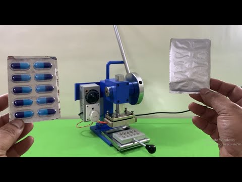 Blister packing, sealing, and capsule machines for manual use. Blister packing, sealing, and capsule machines for manual use.