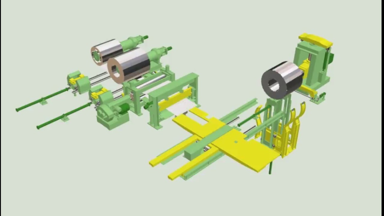 Coil Packing Line’s Steel Sheet Cutter
