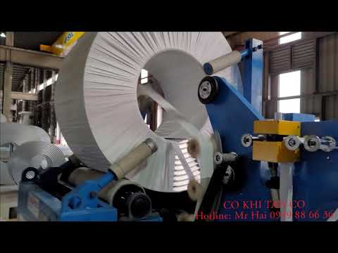 Coil Wrapping and Packing Machine for Steel and Wire Coils.