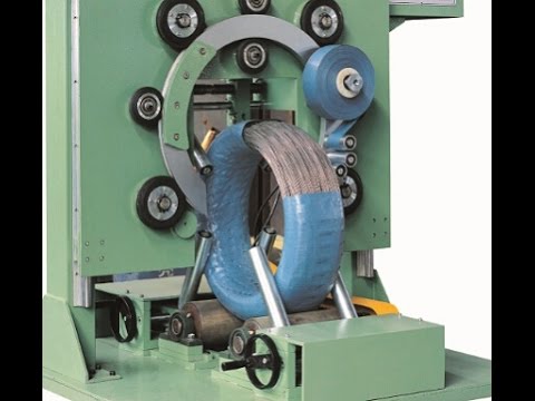 Coil and packing machines for wires optimized for efficiency.