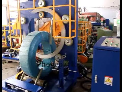 “Compact coil packing machines for various hose pipe materials including PE, HDPE, and PVC.” “Compact coil packing machines for various hose pipe materials including PE, HDPE, and PVC.”