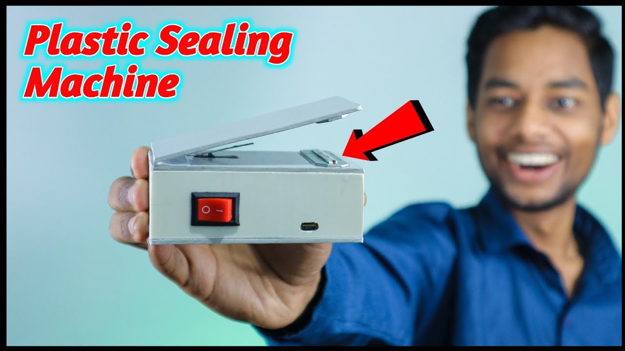 DIY Plastic Sealer Machine using Simple Materials.