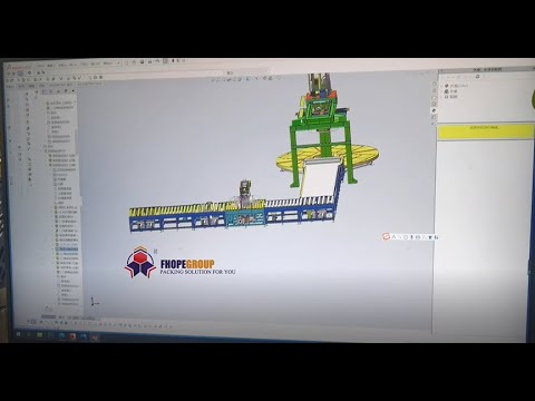 Designing a compact and efficient coil packing machine for industrial use.