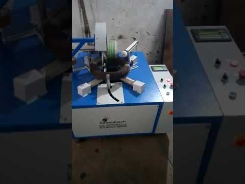 Efficient Coil Wrapping Machine for Wire Binding.