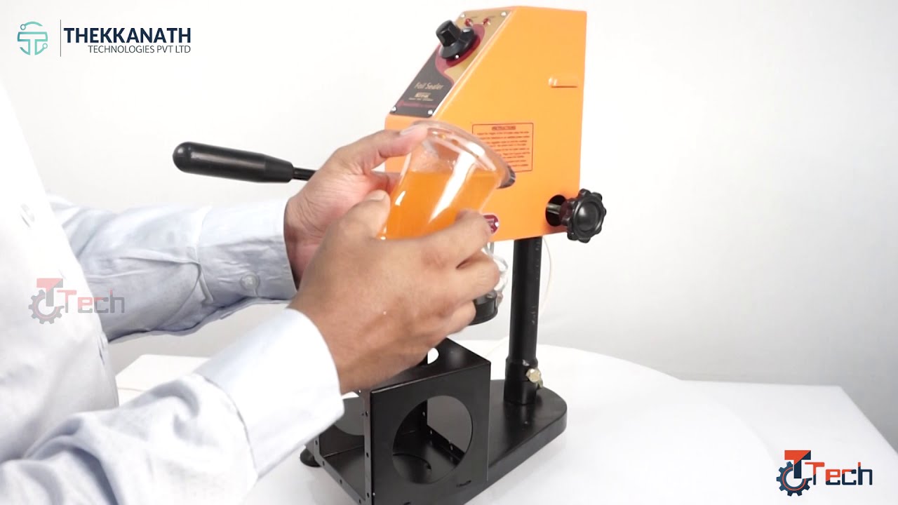 “Efficient Manual Sealer for Foil and Cups with Induction Technology.”