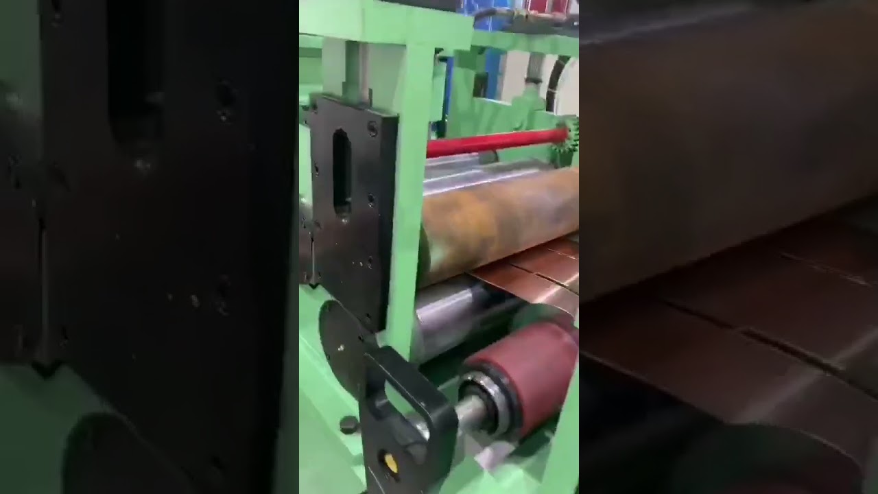 “Efficient Metal Coil Slitting for Precision Cuts: A Compact 0.3mm x 500mm Line”