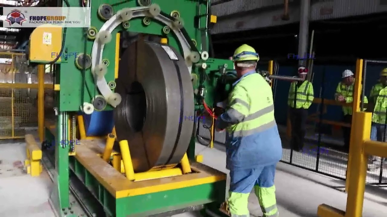 Efficient Packing and Handling Machine for Coils in Less Space.