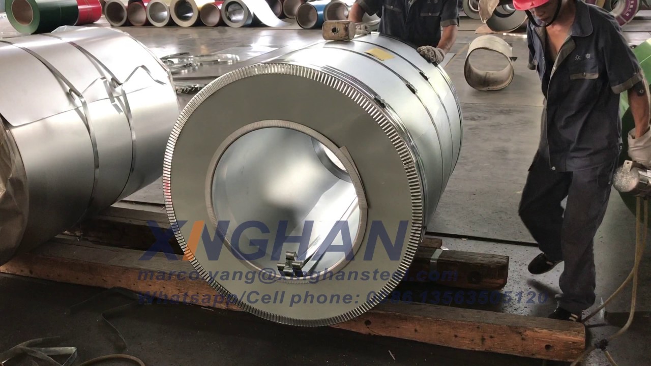 Efficient Steel Coil Packaging for Safe Transportation.