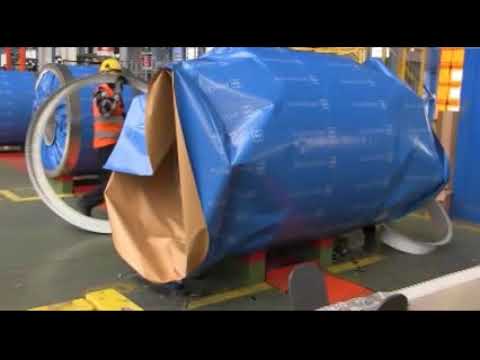 “Efficient Steel Coil Packing Line for Cold Rolling Process”