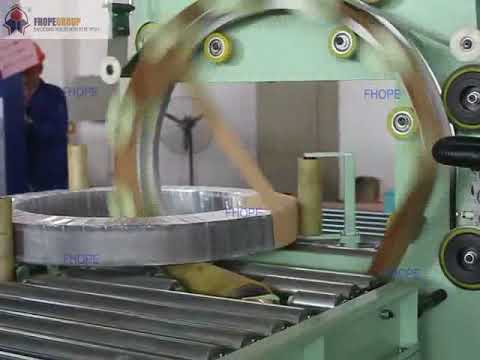 Efficient and Compact Steel Coil Packaging Machinery.