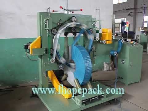 Efficient packing machine for coils.