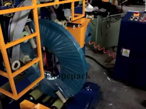 Efficient pipe wrapping and coil packing machines for enhanced productivity.