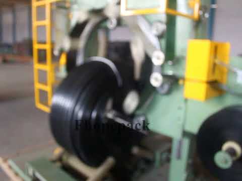 Efficient wrapping and packing machines for hoses and pipes.