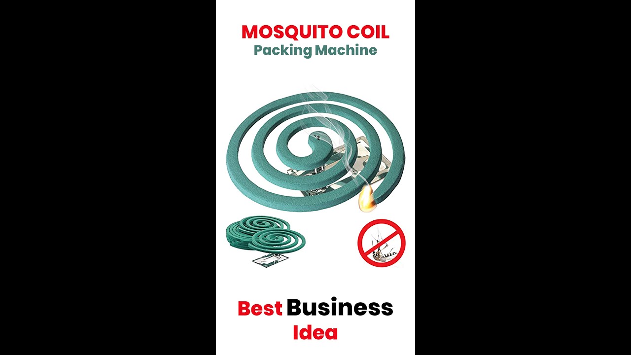 Improved Mosquito Coil Wrapping Machine from Lahore Engineering in Pakistan for Efficient Packaging.