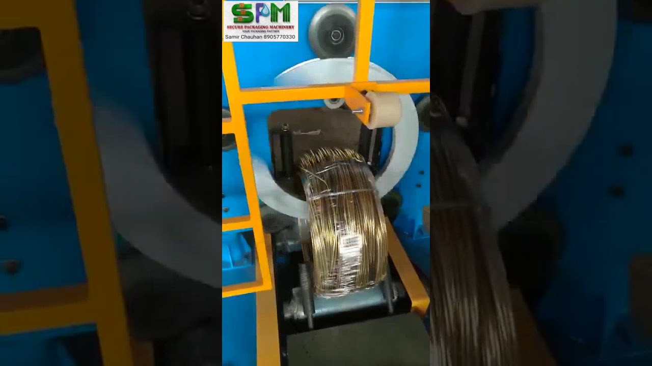 Optimize Stretch Wrap Machine for Wire Coils to Reduce Size.