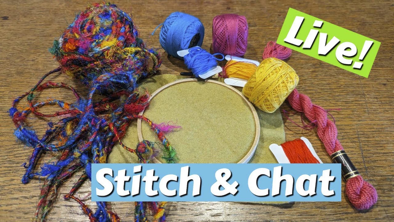 Optimized Livestream for Crafting and Conversation.