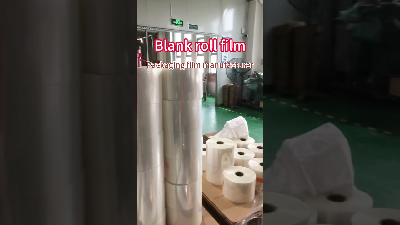 Optimized food packaging film, composed of BOPET, suitable for use with automatic packing machines. Available in roll form for easy use.