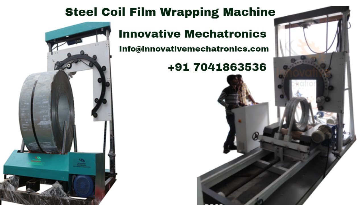 Optimized steel coil wrapping and strip packaging system for efficient use. Optimized steel coil wrapping and strip packaging system for efficient use.