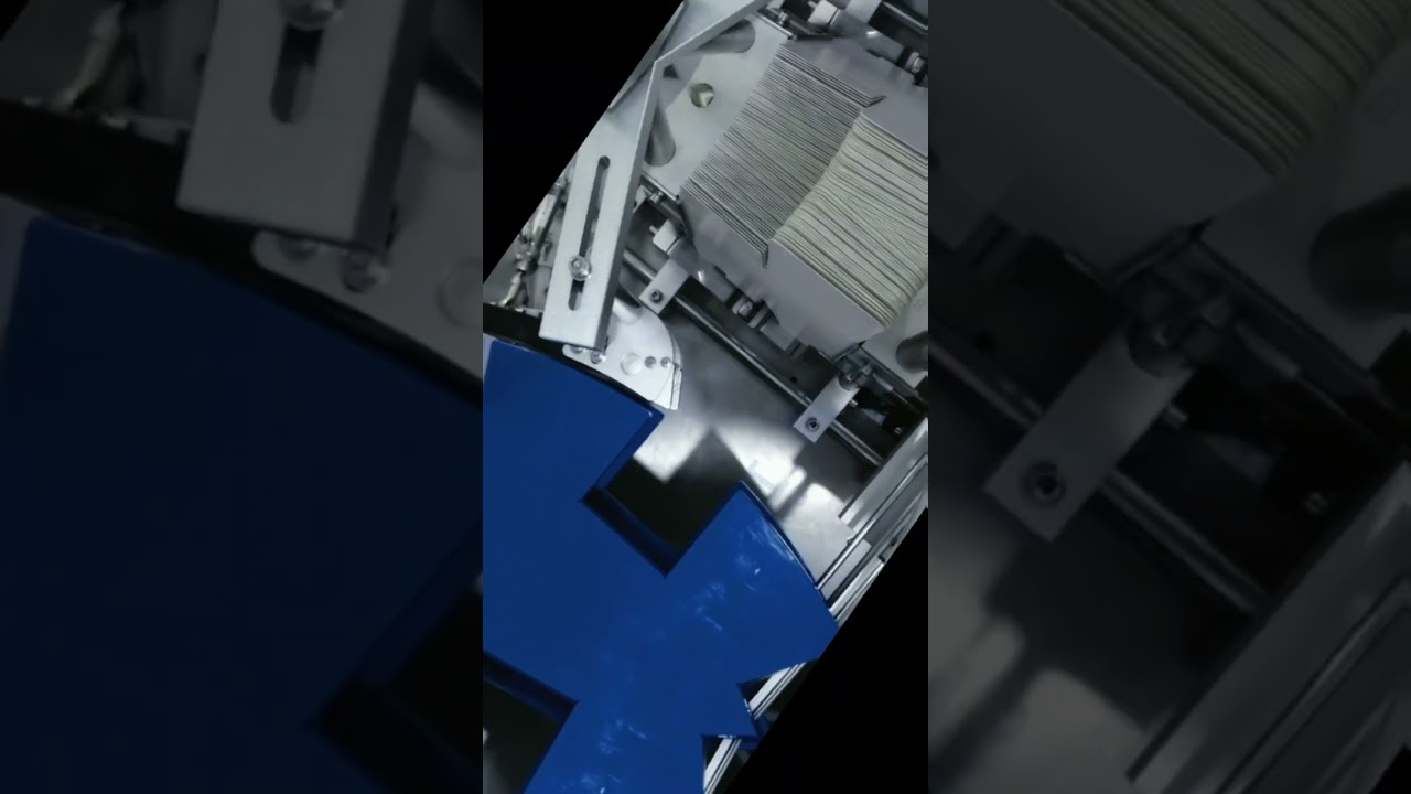 Packaging machine for cosmetic cartons and pen boxes in Guangzhou with automatic cartoning capabilities. Optimized for efficiency.