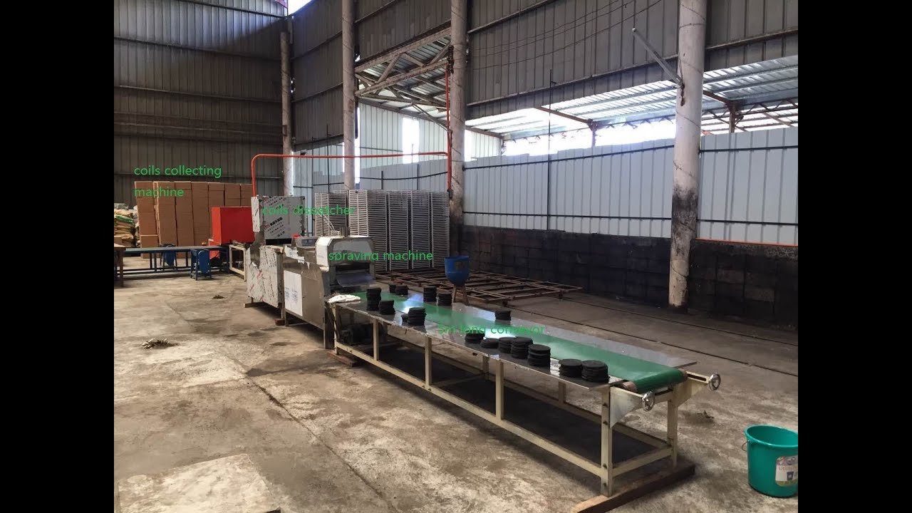 Revamp mosquito coil production and packaging with efficient machines. Reduce packaging size for easy distribution.