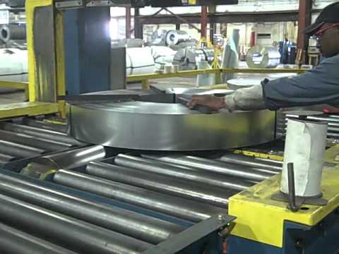 “Revolutionizing Coil Packaging: Streamlined Pomacon Slit Line for Optimal Efficiency”