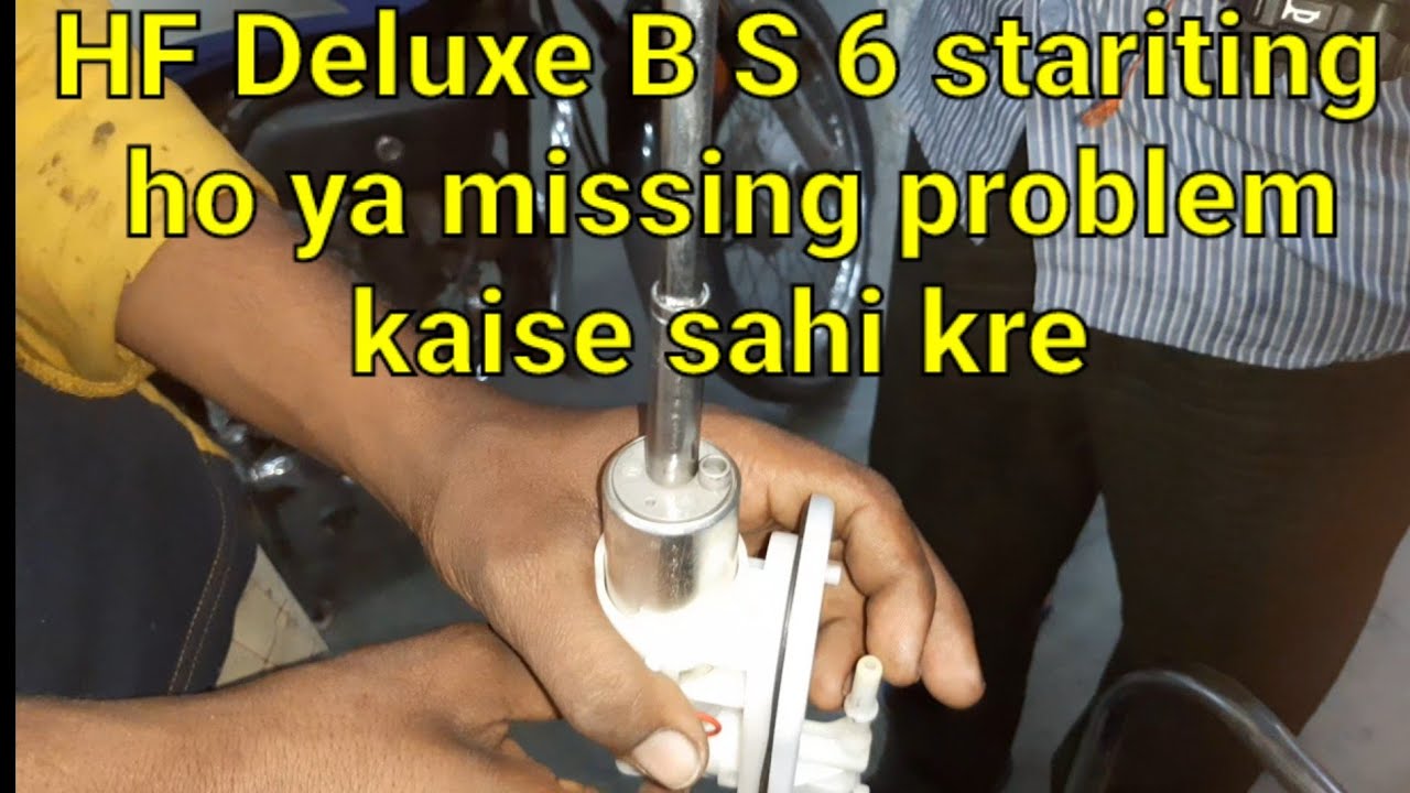 Solving Starting Issues with H F Delux BS6