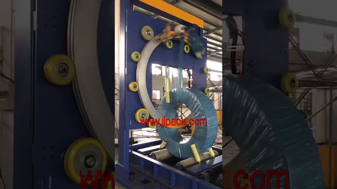 “Steel Coil Packaging Machine for Efficient Wire Packing”
