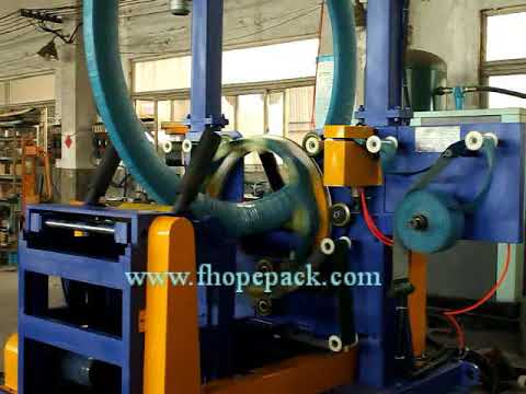 Two Machines for Wrapping Large Bearings and Coiling Pipes.