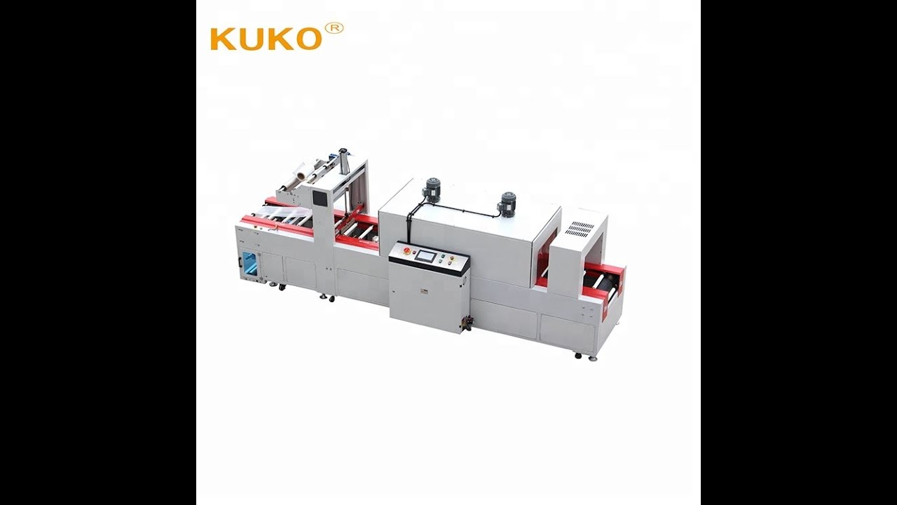 Wire coil sleeve sealer and shrink wrap machine with automatic operation. Wire coil sleeve sealer and shrink wrap machine with automatic operation.