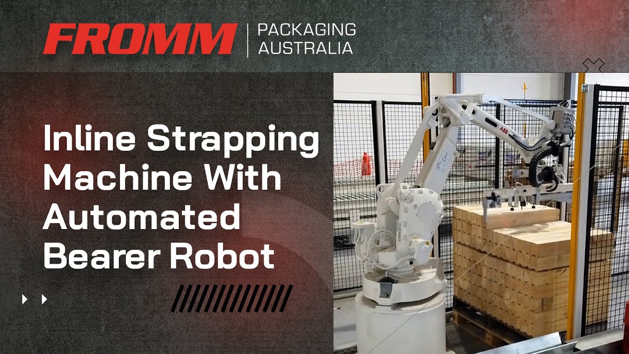 Automated Inline Strapping Machine: Boost Efficiency with Corner Protection & PET Strap