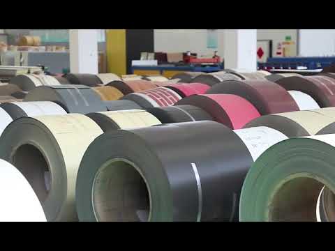 “Colorful Steel Coils: Unveiling the Versatile PPGI PPGL Slit Coil Collection”