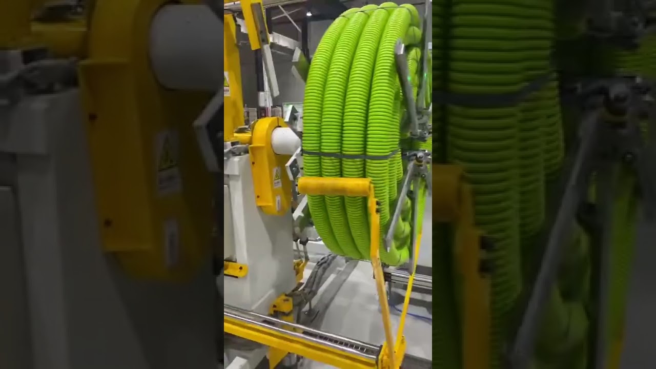 Efficient Coiling and Securing Machine for Hoses: Streamlining Operations with Innovative Automation