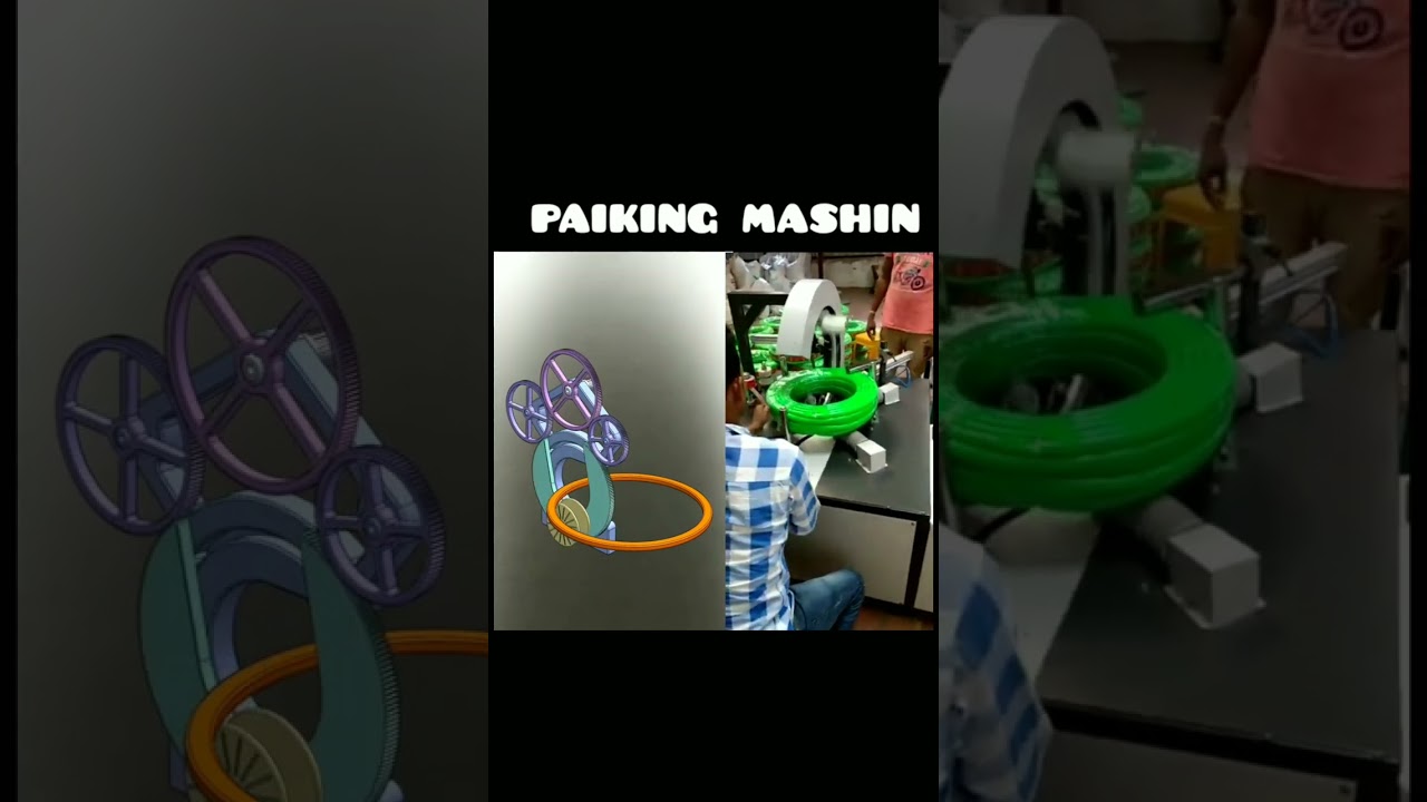 “Efficient Garden Pipe Packing Machine – Mechanical Innovation”