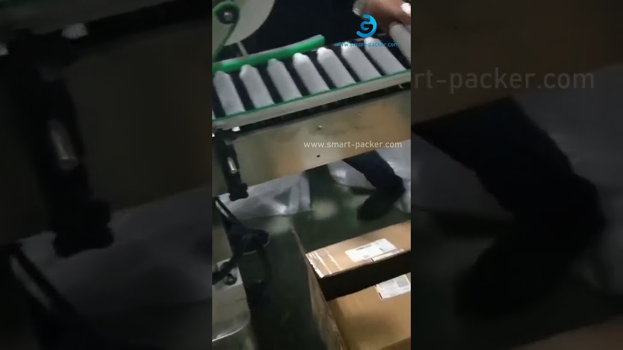 “Efficient Video of Automatic Horizontal Round Bottle Labeling Machine for Tubes and Hoses”