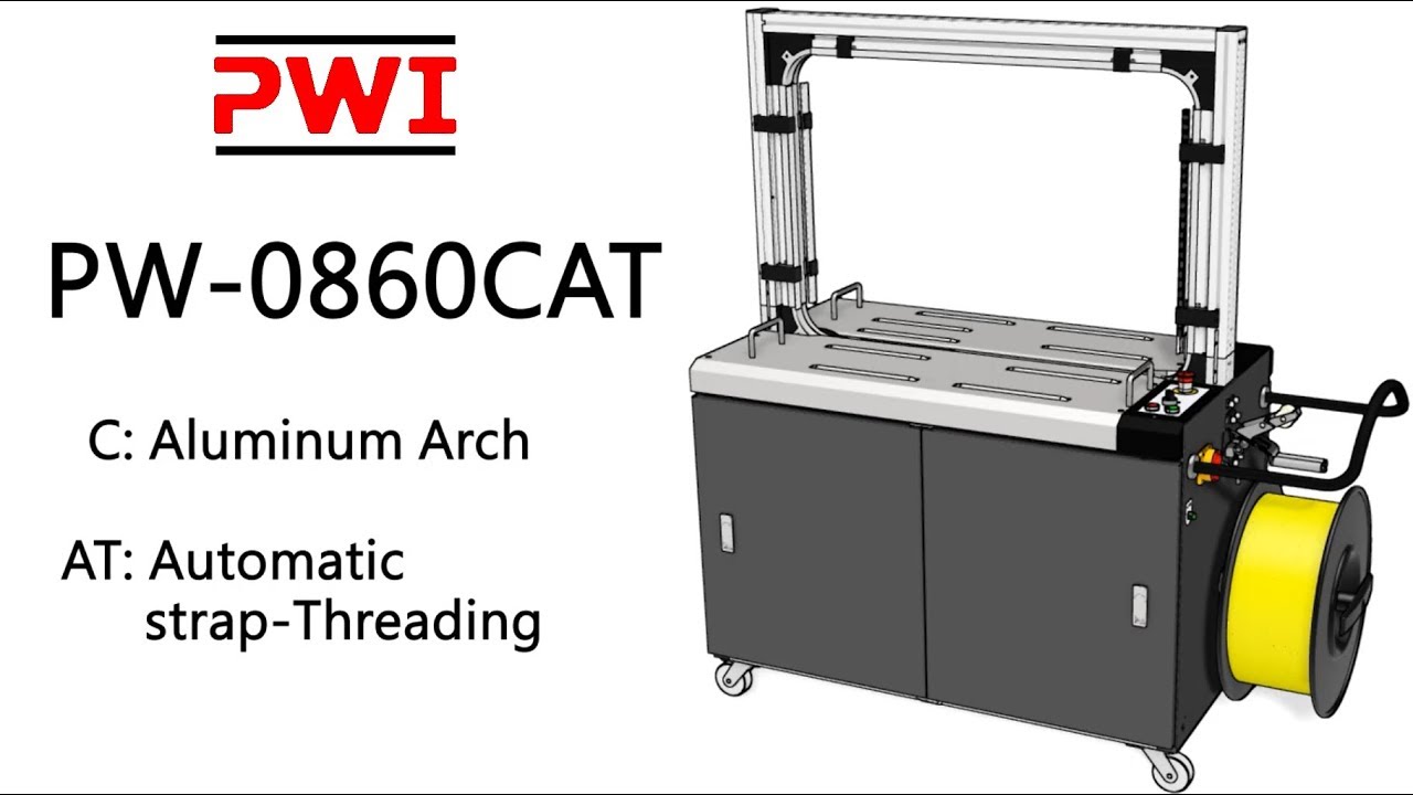 “Efficient and Automated Strapping Solution for Increased Productivity: The Advanced PW-0860CAT Strapping Machine”