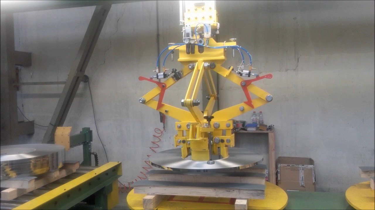 “Efficient and Compact Mini Coil Banding Line for Enhanced Slit-Coil Handling”
