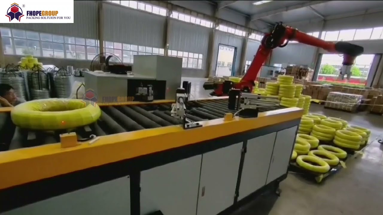 “Efficient and Innovative Steel Wire Rewinding, Strapping, and Packing Line for Enhanced Productivity and Quality”