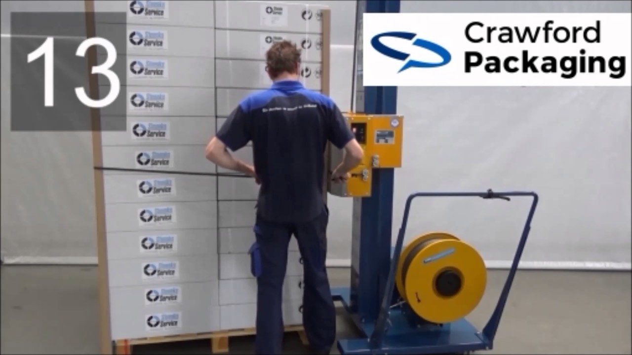 “Efficient and Versatile Semi-Automatic Strapping Machine: Boost Productivity and Secure Packages with the Reisopack 2830”