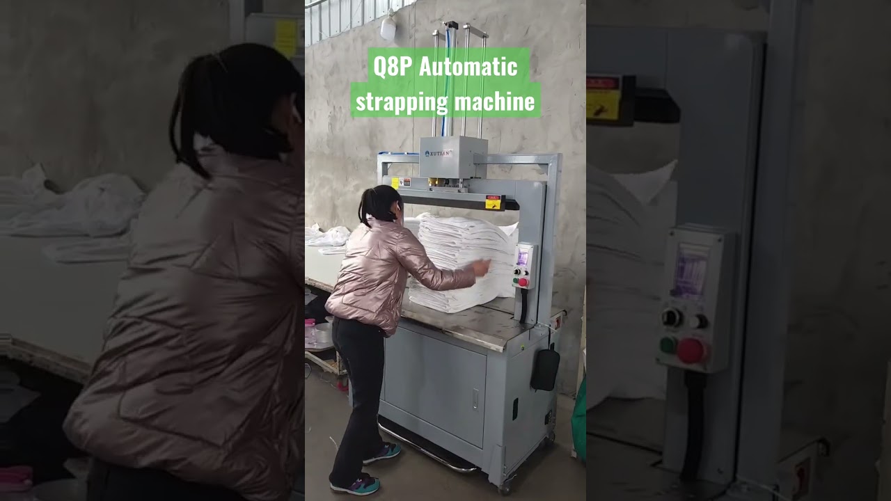 “Efficient and Versatile Strapping Solution: Advanced Automatic Top Press Strapping Machine for Superior Packaging Results”