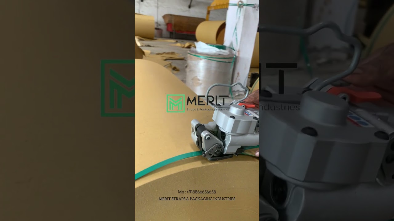 “Efficient and Versatile Strapping Solution: Advanced Pneumatic Strapping Machine with PET Strapping Band”