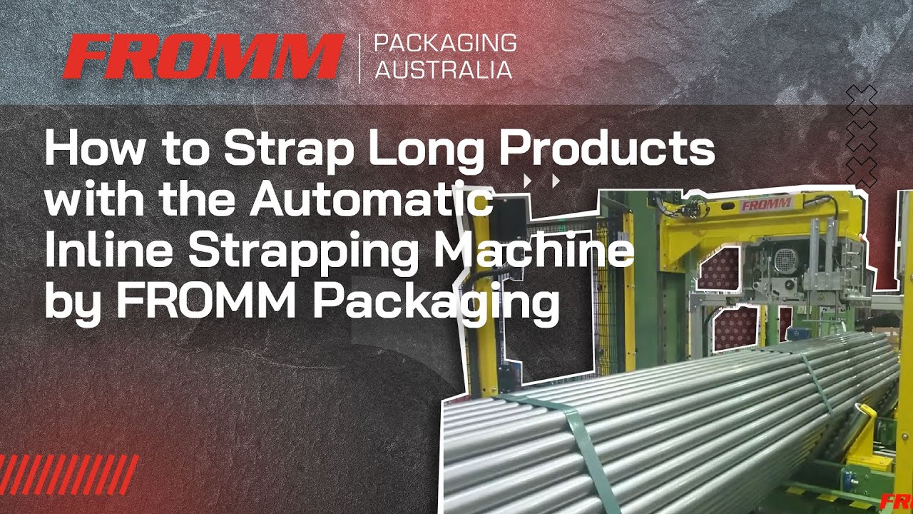 Efficiently Secure Long Products with Automated Inline Strapping Techniques