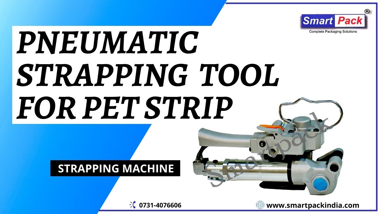 “Effortless PET Strip Strapping Tool: Compact and Portable Handheld Machine for Quick and Secure Packaging”