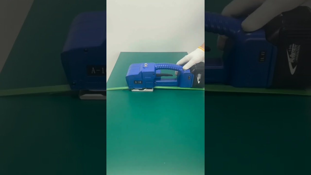“Effortless Strapping Made Simple: The Ultimate Battery-Powered Tool for Efficiency and Ease-of-Use”
