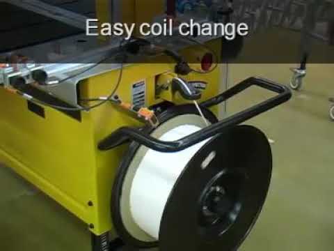 “Effortlessly Secure Packages with the Advanced Automatic Strapping Machine: Boosting Efficiency and Reliability!”