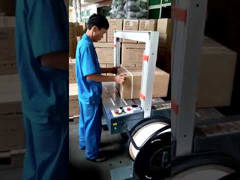 Enhance Packaging Efficiency with an Innovative Semi-Automatic Strapping Solution Enhance Packaging Efficiency with an Innovative Semi-Automatic Strapping Solution