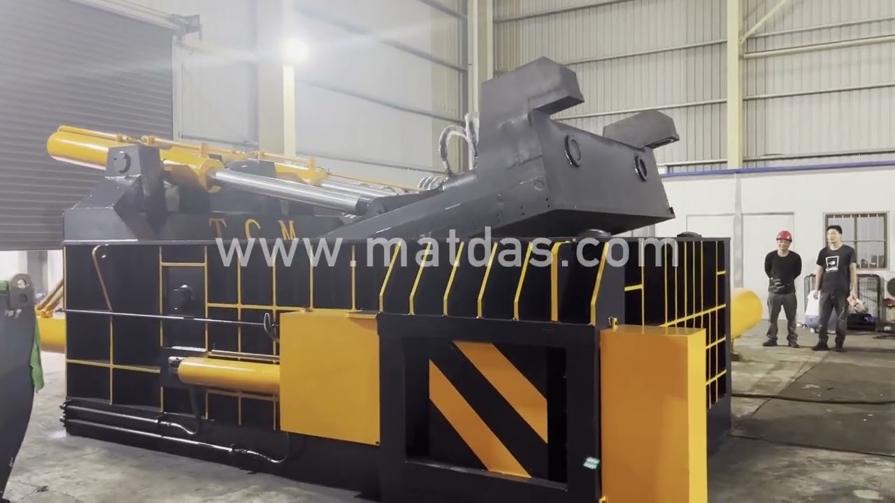 “Enhanced Scrap Metal Compactor for Efficient Recycling” “Enhanced Scrap Metal Compactor for Efficient Recycling”